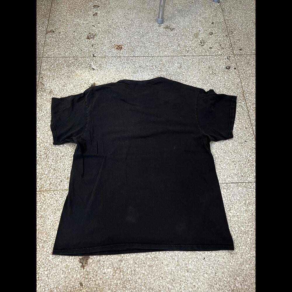 Deathrow Records Preowned Large Band Tie Dye Tshirt View 3
